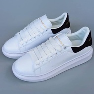 Alexander McQUEEN WHITE BLACK PREMIUM MIRROR VIETNAM IMPORT SNEAKERS Men CASUAL CASUAL Cool Style