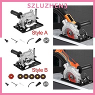 [Szluzhen3] Angle Grinder Bracket Stand Angle Grinder Holder Metal Cutting Machine Thickened Cover Angle Grinder Support