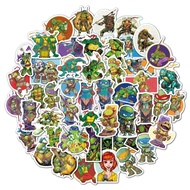 50PCS Ninja Turtle personalized creative Luggage, Scooter, Graffiti, Waterproof Car Sticker Random shipping pattern