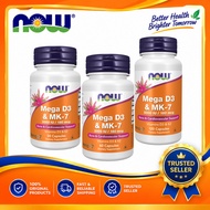 NOW Foods, Mega D3 & MK-7 ( Bone & Cardiovascular Support )