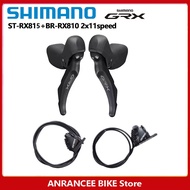 SHIMANO GRAVEL GRX Di2 electric RX815 shifter RX810 brake caliper Hydraulic Disc Brake set 2x11S 22 