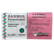 Sanmol Paracetamol Tablets - Fever Reducing / Fever Medicine, Pain Reliever