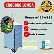 (GROUP KICAU MANIA) CARL ONIONE BIRD CAGE COVER DOUBLE ZIPPER THICK NO. 1, 2, 3, 4, 5, 6, 7 GRADE QU