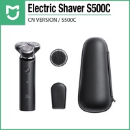 Xiaomi Mi Mijia Electric Shaver S500C IPX7 Waterproof Men Razor Beard Trimmer 3 Head Dry Wet Dual Bl