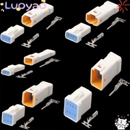 LUOYAO1 Automotive Waterproof Cable Connector, JWPF-VSLE-S 2 3 4 6 8 pin JST JWPF Male Female Butt P