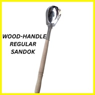 ❏ ◳ ♕ BSS Wood-handle Regular Sandok