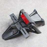Rear Tire Fender for GSXR600 GSX-R 750 2008 2009 2010 Motorcycle License Number Plate Light Holder B
