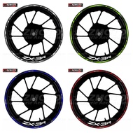 For ZX-3R Motorcycle Logo Wheel Decal Decoration 17 Inch Wheel Frame ZX-3R ZX3R Wheel Rim Reflective