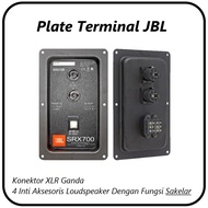 Pelat Tatakan Terminal Speakon Speaker - Plate Terminal Spikon JBL