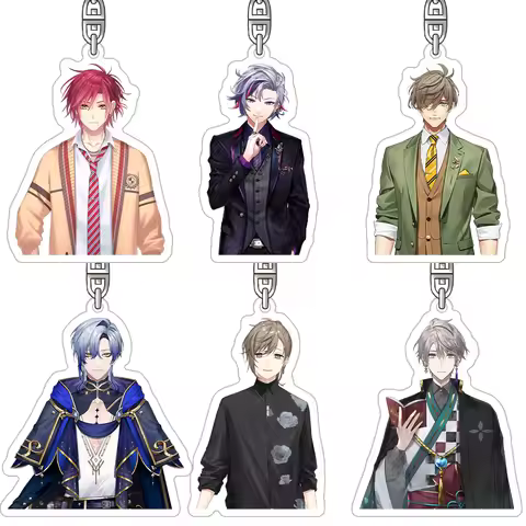 Nijisanji Milan Kestrel hoshikawa Sophia Valentine Kaida Haru kanae Fuwa Minato Acrylic Keychain Bag