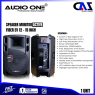 speaker fiber aktif pasif 15 12 Inch Audio One - fiber 115 - fiber EV 115 - mesin U.E.B/U.B.M - 1