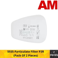 3M™ 5935 Particulate Filter P3R (Pack Of 2 Pieces)