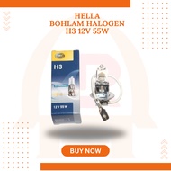 HELLA BULB HALOGEN LIGHT BULB H3 12V-24 STANDARD