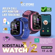 CC WATCH KIDS SMART WATCH Direct Call Voice Message Tracking Location Camera Sim Card Jam Tangan Pin