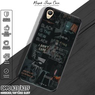 Softcase Oppo A37F / A37 - Casing Oppo A37hp / A37F AESTH Motif - Silicone Oppo A37Fhp - OPPO A37F C