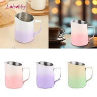 Lohobby Milk Frother Pitcher, Espresso Pitcher, Latte Art Cup, Latte Art Tool, Latte Art Tool, Milk 