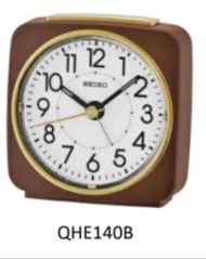Seiko Alarm Clock Quiet Sweep Second Snooze Light QHE140