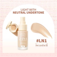 BNB barenbliss Bloomatte Stay Confident 2-in-1 Foundation [Cover & Conceal 16H Feathery Matte] 20ml 