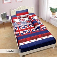 Sprei Fitted Lady Rose London Ukuran 90x200 Super Single Tinggi 20