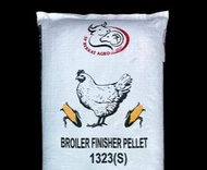 1323 Chicken Feed Food Broiler Finisher Pellet 20kg/Makanan Ayam