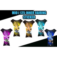 YAMAHA MIO i 125 INNER FAIRING STICKER / MIO i 125 STICKER / MIO i 125 ACCESSORIES / MIO i 125 DECAL