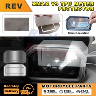 Yamaha Xmax V3 METER PROTECTOR COVER METER GLASS & PROTECTOR METER TINTED, TPU Tinted YAMAHA XMAX250