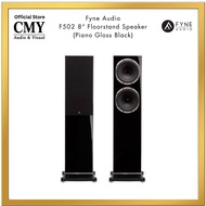 Fyne Audio F502 (Piano Gloss Black) 8″ Floorstand Speaker