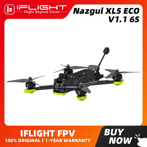 iFlight Nazgul XL5 ECO V1.1 6S Analog Drone BNF with BLITZ 5.8G 1.6W VTX BLITZ ATF435 E55S Stack XIN