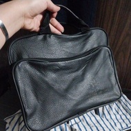 bag Japanese canvas leather travel bag 34x25x12