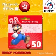 【NEW】Nintendo Online Switch eShop HK HONG KONG Top up Prepaid Gift Card Credit HKD 100,300,500 Famil