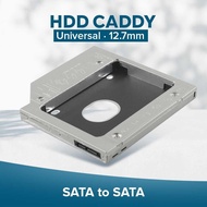 Universal 2.5 Inch HDD Caddy 12.7mm SATA to SATA - TSR122