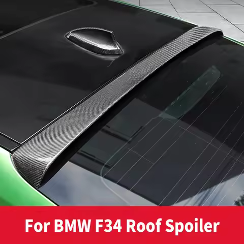 For BMW 3 Series GT F34 2013-2023 Roof Spoiler Carbon Fibre Wings Exterior Decoration Car Styling
