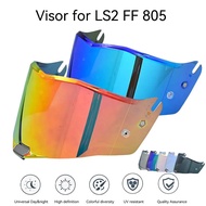 【ReadyStock】Helmet Visor for LS2 FF805 Shields High Strength Helmet Face Shield Sunshield Casco Para