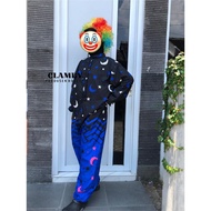 KOSTUM BADUT BAJU CELANA PESTA LUCU FUN FESTIVAL ULTAH KARNAVAL DINO DEWASA