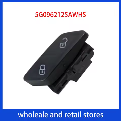 Central Door Lock Switch 5G0962125AWHS For VW Golf/GTI（A7） 2014-2021 e-Golf 2015-2021 Golf Variant 2