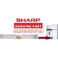 Original Sharp Refrigerator Bottom Part Shelf For Model SJ-E435M SJ-E535M SJ-E438M SJ-E538M SJ-P595G