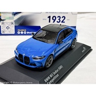1: 43 Solido BMW M3 Competition G80 Saloon 2023 Blue