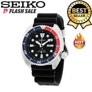 Seiko 5 rubber fasion watch for men all black