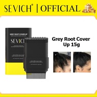 SEVICH Grey  Root Cover Up Hair Dye Comb Cover Gray Hair Washable Hair Color Stick For White 15G