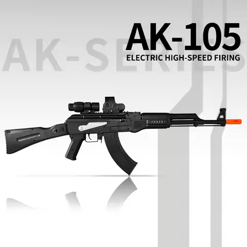 AK105 Electric Gel Ball Gun[7.4v High-Speed Continuous Shooting Upgraded Version]Automatic Continuou