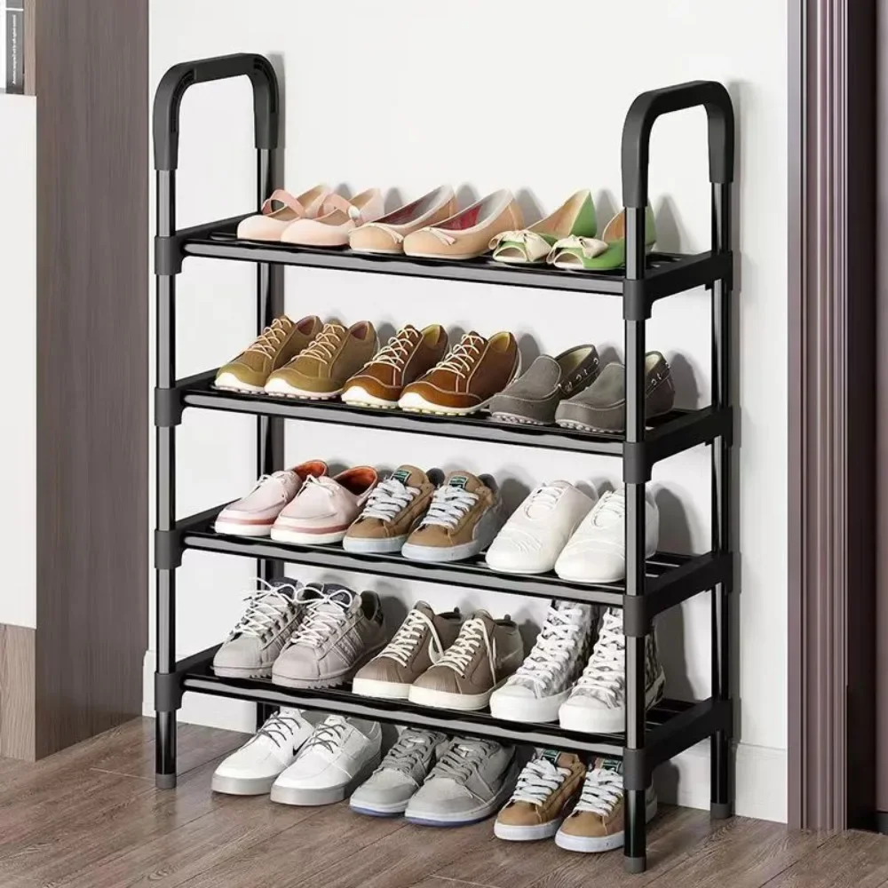 5 Tier Shoe Rack Entryway Foldable Shoe Rack Multilaye Large Load-Bearing Footwear Organizer Fashion Rental Housing Shoes Shelf