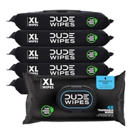 DUDE  - Flushable  - 3 Pack 144  - Unscented Extra-Large  Wet  - Vitamin-E & Aloe - Septic และ Sewer