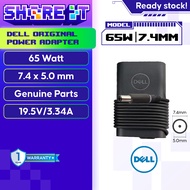 DELL ORIGINAL 65W 19.5V 3.34A (CURVE DESIGN) CONNECTOR: BIG 7.4*5.0MM PA12 P/N: G4X7T Power Adapter