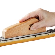 Guitar Fret File Guitar Fret Crowning File Hardwood & Carbon Steel Fret Leveling File 6 In Fret End 