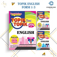 PENTAKSIRAN TOPIK DEMI TOPIK (2024)  ENGLISH FORM 1-3