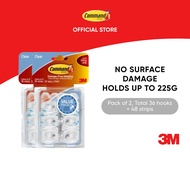 3M™ Command™ Clear Mini Hooks 17006CLR-VP Transparent 18 pcs/pack For decoration