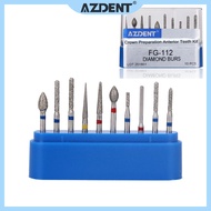AZDENT Dental Diamond FG Bur Kit