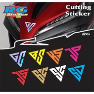 Sticker VIRAL GC BS LOGO BS LOGO/STICKER RACING KS JP LOGO/STICKER VISOR JS 6C LOGO/STICKER Motorcyc