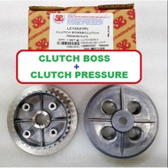 LC135 ( 5YP / 2S4 / 2S4-2 / 55C CLUTCH BOSS + PRESSURE SET SYS PLATE MANGKUK HOUSING FOR YAMAHA LC V