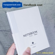 1 Book Cover NOTEBOOK Transparent Book Cover Checkered A6 Transparent Book Cover A5 Handbook Book Co